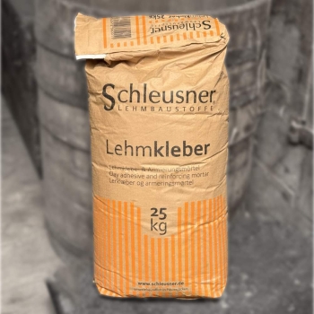 Schleusner klej gliniany do płyt i cegieł (worek 25kg)
